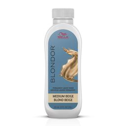 Blondor Permanent Liquid Hair Toner /01 Medium Beige