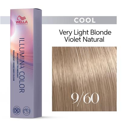 Illumina Color 9/60 Very Light Violet Natural Blonde Permanent Hair Color