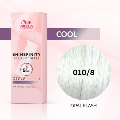 Shinefinity Zero Lift Flash Glaze 010/8 Lightest Blonde Pearl (Opal Flash)