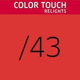 Color Touch Relights /43 Red Gold Demi-Permanent