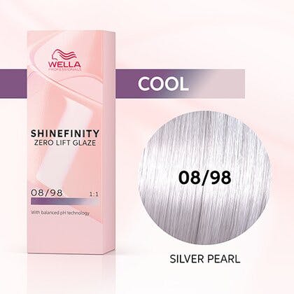 Shinefinity Zero Lift Glaze 08/98 Light Blonde Cendre Pearl (Silver Pearl)