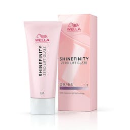 Shinefinity Zero Lift Glaze 09/65 Very Light Blonde Violet Mahogany (Pink Shimmer)