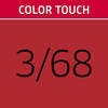 Color Touch 3/68 Dark Brown/Violet Pearl Demi-Permanent
