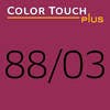 Color Touch Plus 88/03 Intense Light Blonde/Natural Gold Demi-Permanent
