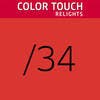 Color Touch Relights /34 Gold Red Demi-Permanent