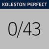 Koleston Perfect 0/43 Red Gold Permanent