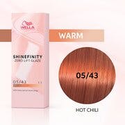 Shinefinity Zero Lift Glaze 05/43 Light Brown Red Gold (Hot Chili)