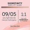 Shinefinity Zero Lift Glaze 09/05 Very Light Blonde Natural Mahogany (Silk Blush)